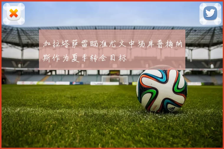 加拉塔萨雷瞄准尤文中场库普梅纳斯作为夏季转会目标